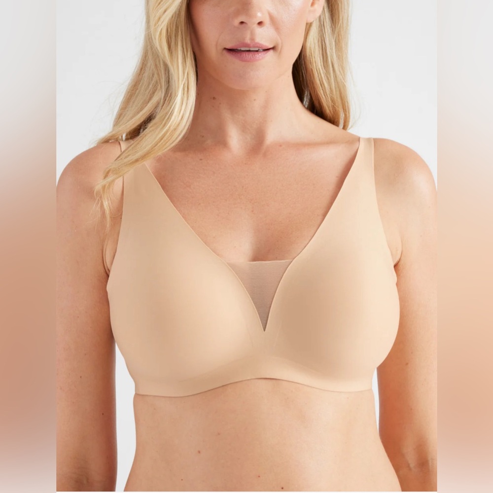 Knix Shadow Mesh Bra size L+ NWT